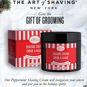 The Art of Shaving 5.0 Fl Oz Shaving Cream - Peppermint Essential Oil